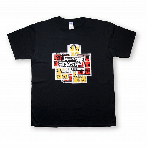 TOUR2019 Apartment of SICK(S)ツアーTシャツ